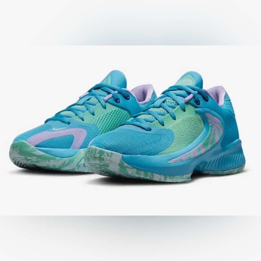 Nike Freak 4 (GS) DQ0553-400 Kids Basketball Shoes Size: 4.5Y​